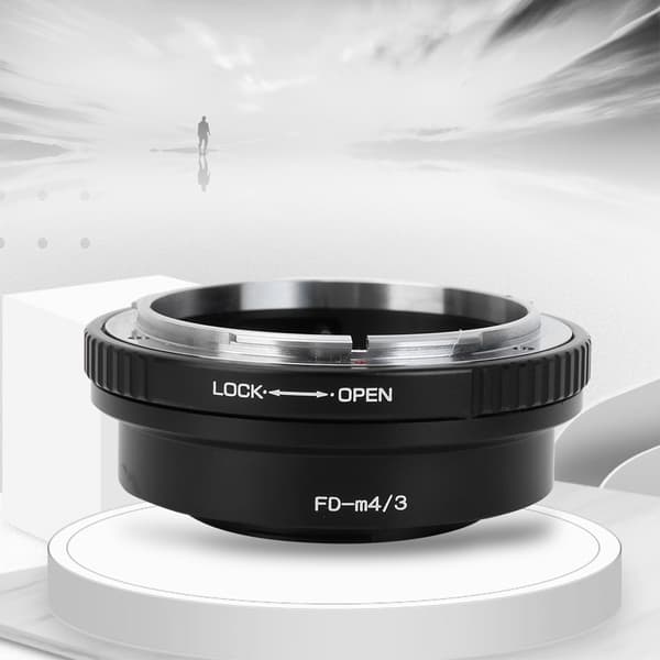 Metalobjektivadapterring til Canon FD-objektiv til Olympus til Panasonic M4/3-kamera