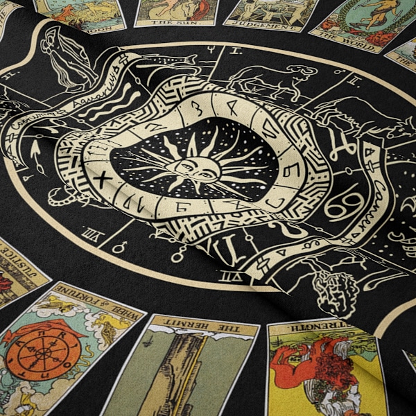 Mandala Bohemian Tapestry Egnet for Soveromdekorasjon（905-2，29 x 38 tommer）