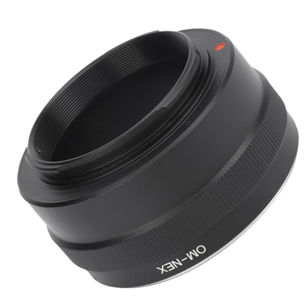 FOTGA OMNEX konverteradapterring til Olympus OM-objektiv til Sony E-mount-kamera