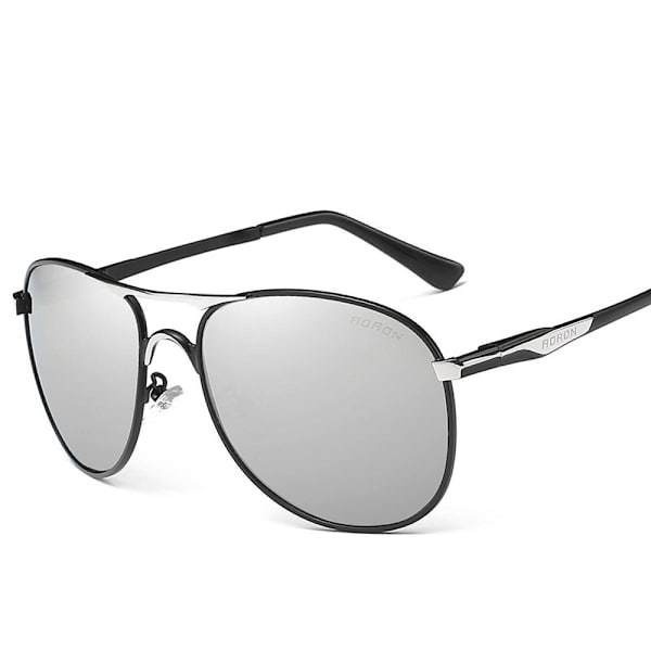 Aviator-aurinkolasit miehille ja naisille, polarisoidut - UV 400 -suoja, mukana kotelo, 61 mm