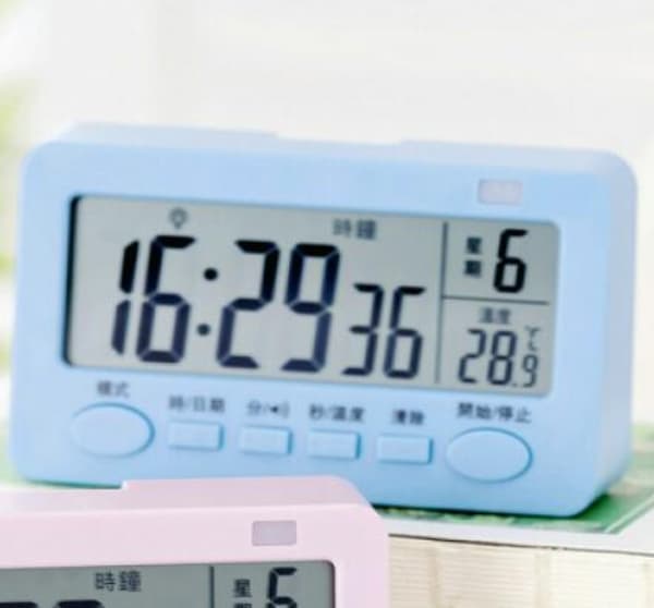 Digital Kök Timer, Stor LED-display, Hög Alarm, Intelligent Timer För Kök Och Multifunktionell Studentväckarklocka.(Blå)