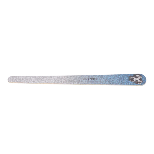 20 st nagelfilar tryck professionella återanvändbara tvättbara nagelfilar manikyrverktyg (100/180 grit)