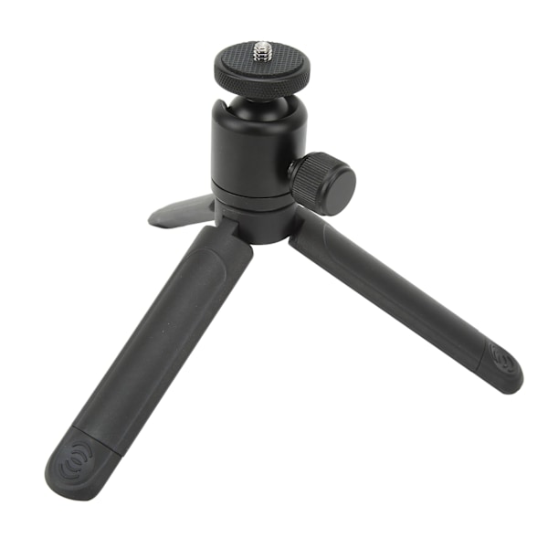 Mini skrivbordsstativ Flexibel 360 graders rotationskulhuvud Universell 1/4 tums skruv Kompakt bärbar telefon Selfie-stativ