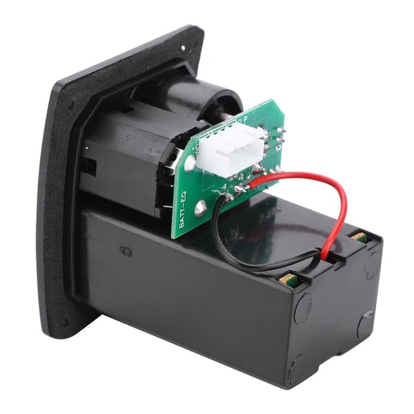 E-4T 4-bands EQ Equalizer Pickup Tuner för Akustisk Gitarr Musikinstrument Tillbehör Kit