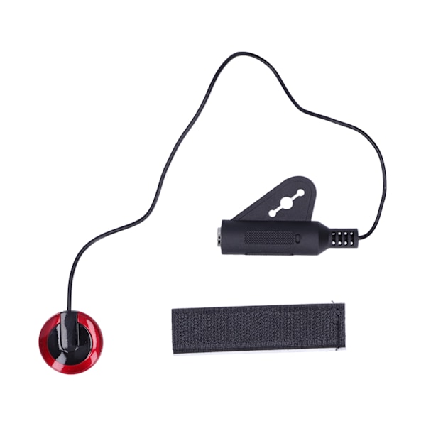 Gitarr Piezo Pickup Kontakt EQ Mikrofon Transducer för Violin Ukulele Mandolin AD‑20