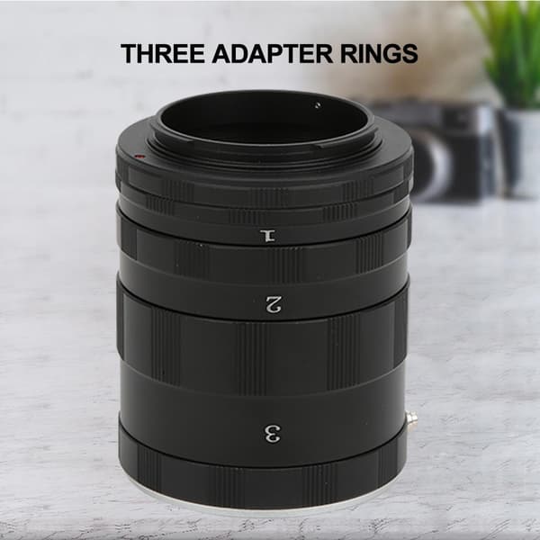 Makroobjektiv forlengelsesrør adapterring for Fujifilm speilløst kamera