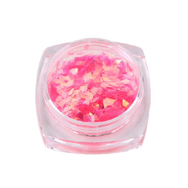 Rhombus Form Glitter Dekoration Neglekunst Paillette Sequin Manicure 11#Pink