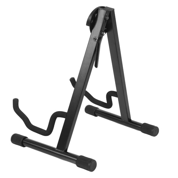 Cello Stativ Foldbar Støtte A-Ramme Display Opbevaringsholder Violin Guitar Bas Tilbehør Sort
