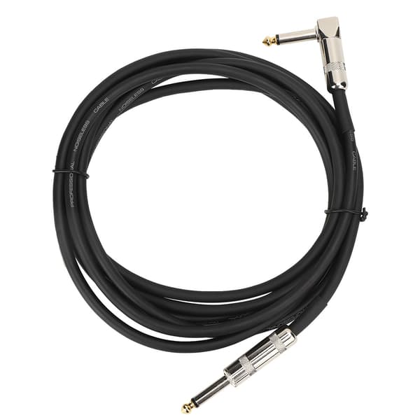Guitar kabel egnet til bas keyboard instrument og andet professionelt lydudstyr 3 meter