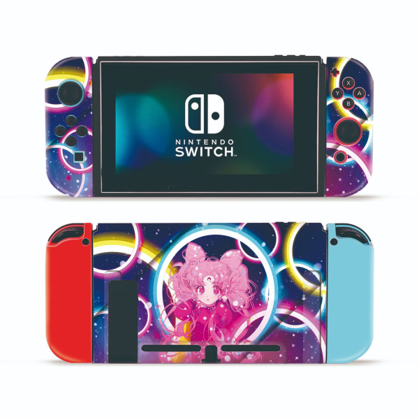 Case för Switch, TPU Slim Case Cover kompatibel med Nintendo Switch Console och Joy-Con