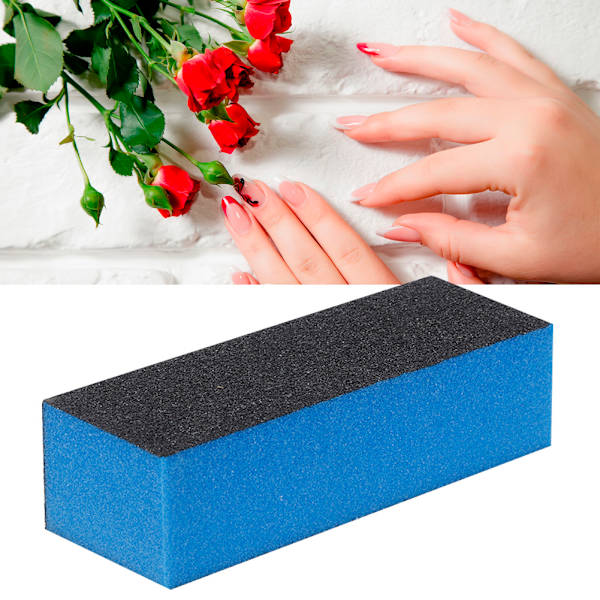 10PCS Neglelakk Polering Sanding Buffers Filer Sett Pedikyr Manikyr Verktøy Neglekunstsett