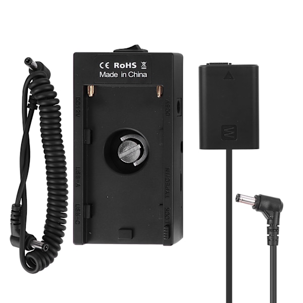 F01AF970 Batteriadapter till FW50 Full Decode Dummy Batteri Set för Sony A7 A7II A7R A7S