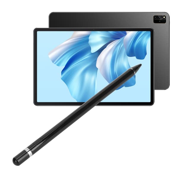 Universal Stylus Pen Magnetisk Penhætte Åben og Brug 95mAh Micro USB Touch Screen Penne til Smartphone Tablet Computer Sort