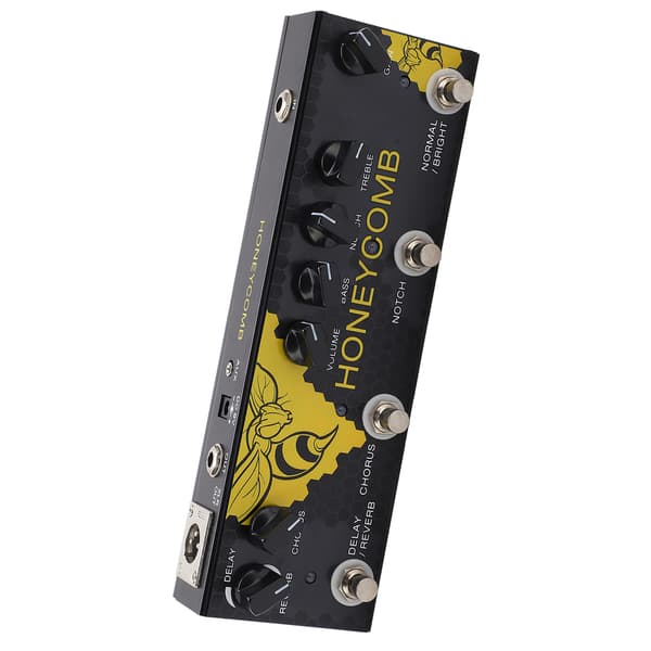 MultiEffects Guitar Pedal Processor Delay Reverb Chorus Sound DC 9V CP-48
