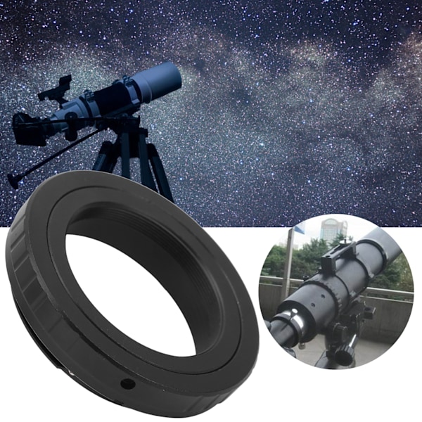 Adapterring M42X0.75mm T2-fäste Astronomiskt Teleskop till för Canon Ef EF-S-fäste Kamera