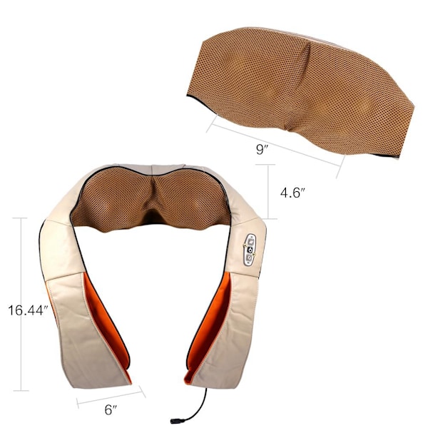 Elektrisk multifunksjonell eltemassasje nakke skulder kropp varme smerteavslappende verktøy