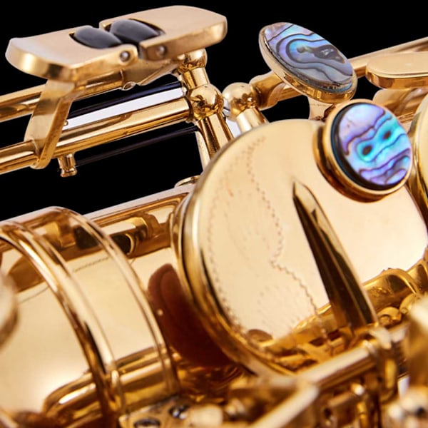 9 stk Sax Abalone Shell Key Knapper Saxofon Key Knapp Inlays Musikk Instrument Tilbehør