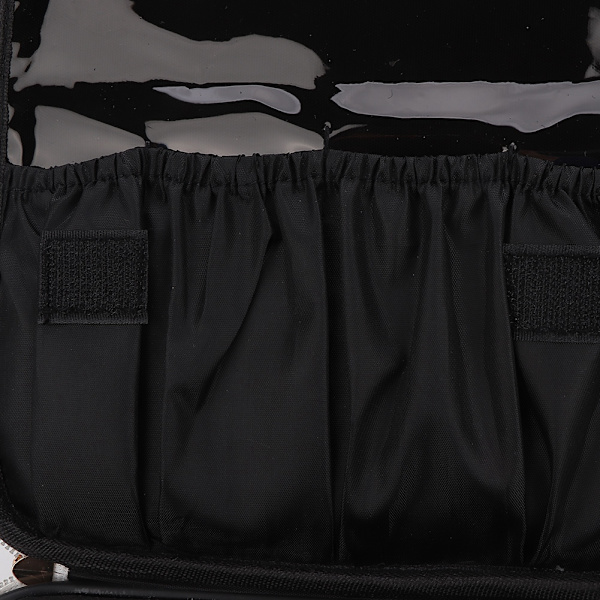 Multifunktionel PU Marmor Kosmetik Taske Opbevaring Partition Makeup Kit Etui (CAM01-24 Hvid)