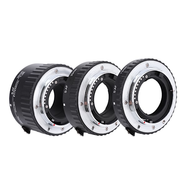 Meike Autofokuserande Makroförlängningsrör 12mm+20mm+36mm för Sony Alpha DSLR (A)