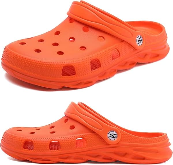 Havehavesko til mænd og kvinder (orange)