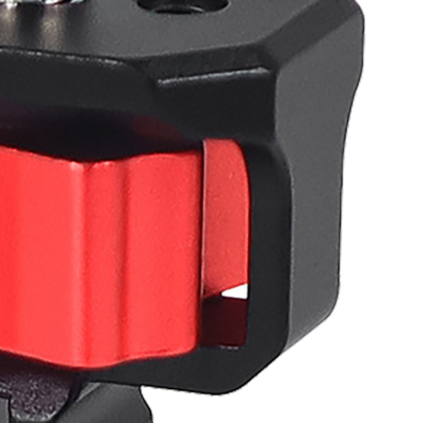 360 roterande mini stativadapter 1/4 tum skruv M3 gängat hål CNC aluminiumlåsningsfäste för actionkamera