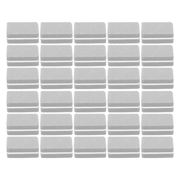 30 st Nail Buffer Block Professionell Salong Mini Bärbar Nagelbuffer Slipblock Manikyrverktyg Grå