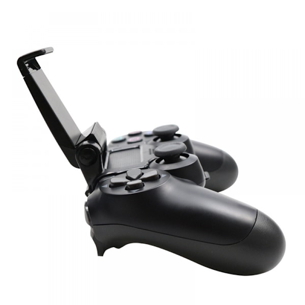 Telefonklipsholder for PS5-kontroller Gamepad, mobilholder for PS5 DualSense-kontroller, sammenleggbar justerbar smarttelefonstøtte