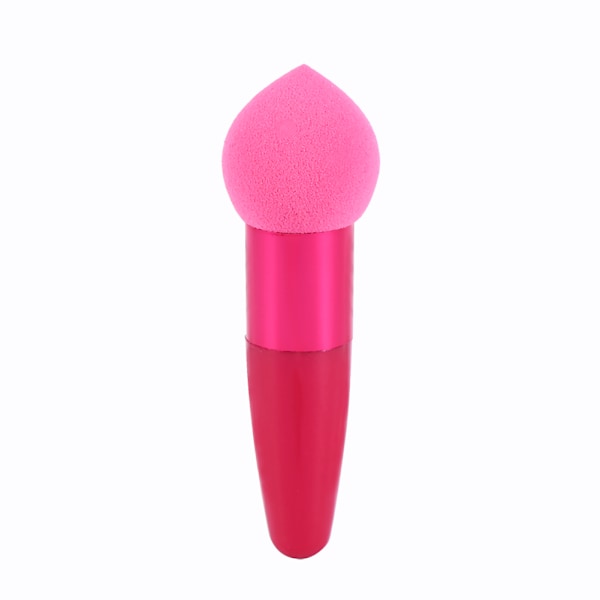 Nydesignet håndtakspudderpute Foundation Sponge Puff Kosmetikkpute & Lerretet Veske (2#)