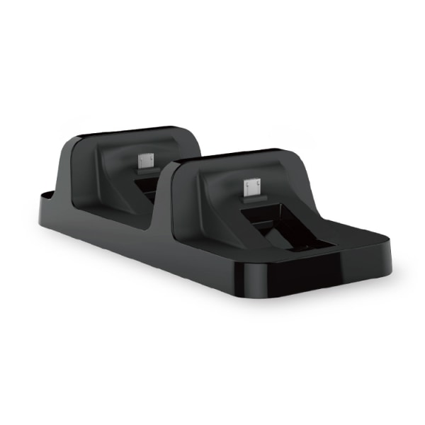 PS4 Controller-oplader, dobbelt USB-opladningsstation til Sony Playstation 4 PS4, PS4 Slim, PS4 Pro Dualshock 4 Controller