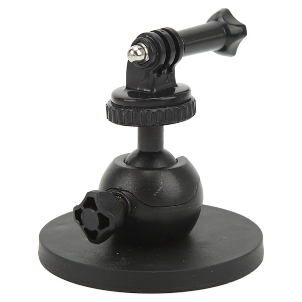 Magnetisk actionkameramontering för Hero för Insta360 Stark sugkopp bilkameramonteringshållare med minikulhuvud och adapter