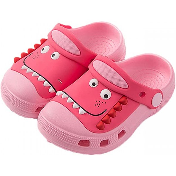 Barn Clogs Pojkar Flickor Sommartofflor Småbarn Strand Dinosaurie Sandaler UK 5.5-14.5 Barn