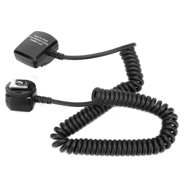 Meike MKFA02 Kamera Flash Synkroniseringskabel 9,8 fod TTL Hot Shoe Synkroniseringsledning til Sony Kamera og Blitz