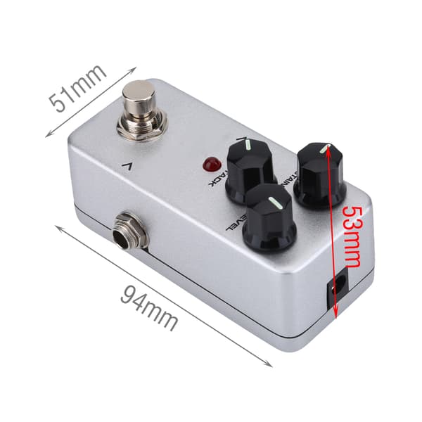 KOKKO FCP2 Kompressor Sustainer Mini Effektpedal til Elektrisk Guitar Tilbehør