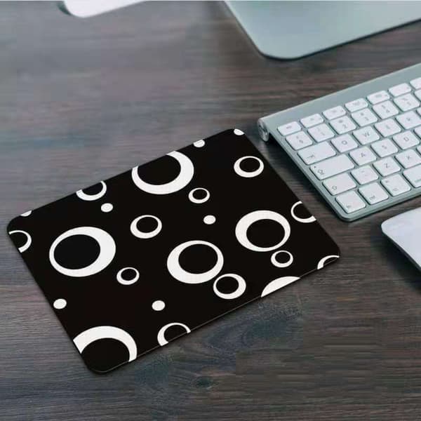 Spillmusematte 210x260x3 mm sklisik spillmusematte kontormusematte svart