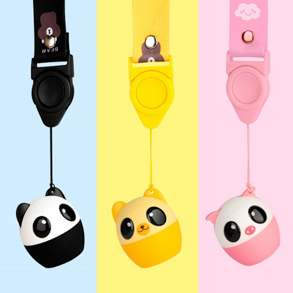 Wekity cartoon creative animal mini trådlös bluetooth högtalare mobiltelefon bärbar bas liten stereo