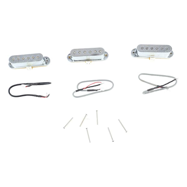 3 st elektriska gitarr pickup 48 50 52mm passiv design single coil låg brus silver gitarr pickup set