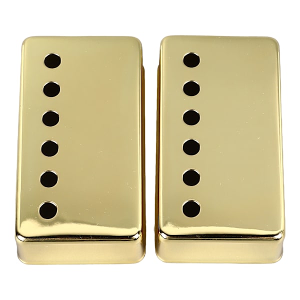 2 stk. Elektrisk gitar Humbucker Pickup Shell Messing Profesjonell Gitar Pickup Deksel for LP Gull 52mm 52mm