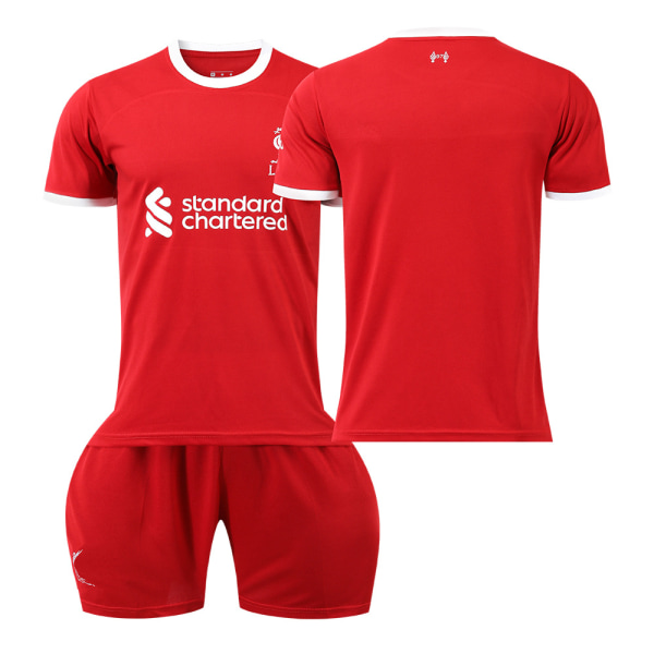 2023-2024 Liverpool Børnefodbolddragt Sæt-NO NUMBER#22 NO NUMBER #22