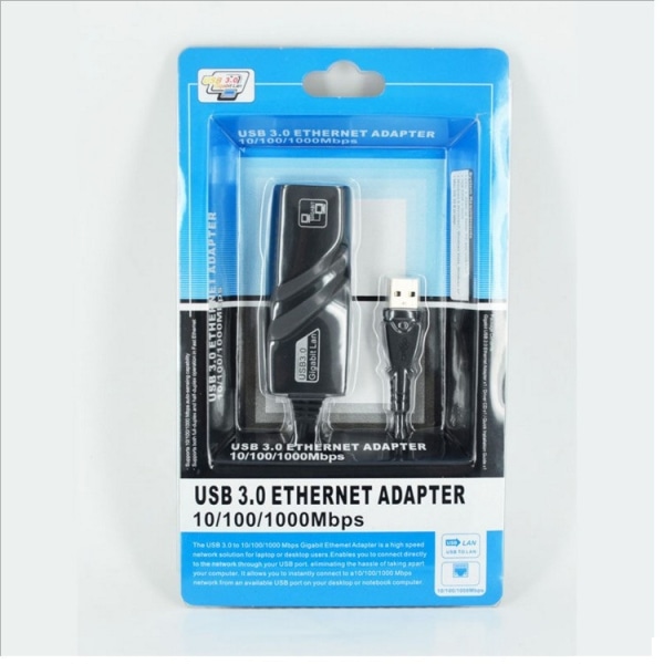 3.0 Gigabit USB-nettverkskort usb til RJ45 datamaskin ekstern PC-nettbrett USB-nettverkskort