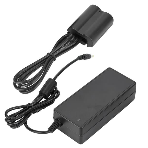 En EL15 Fuldt Kodet Ekstern Dummy Batteri Strømadapter til Nikon D500 D600