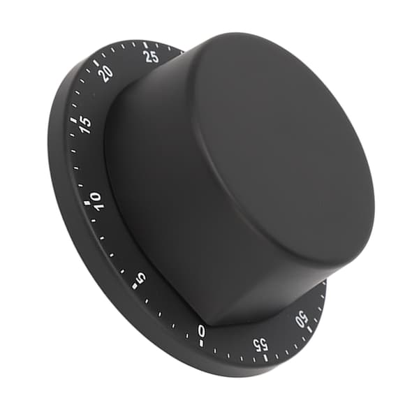 Mekanisk timer Nøjagtig stille tælling Høj alarmlyd Sort timing påmindelse til køkken madlavning studere motion