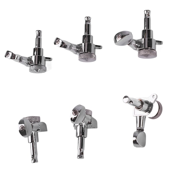 3R3L Gitarrstämningsskruvar med låssträng Tuning Locking Peg Ersättning för elektrisk akustisk gitarr