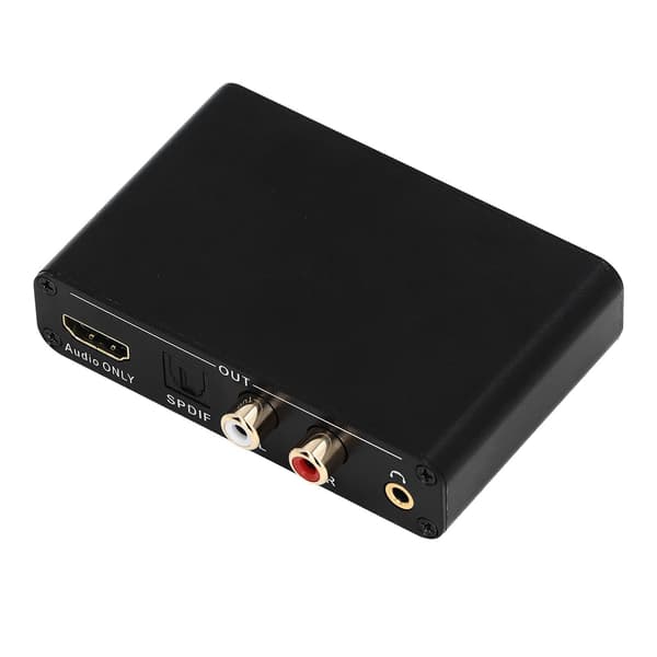 EARC Audiokonverter ARC til RCA Analog Stereo High Definition Multimedia Interface Ekstraktor