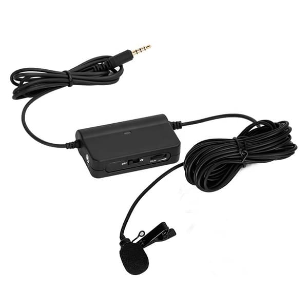 COMICA CVM-V05 Mini Kompakt Universal Lavalier Mikrofon til Smartphone Action Kamera