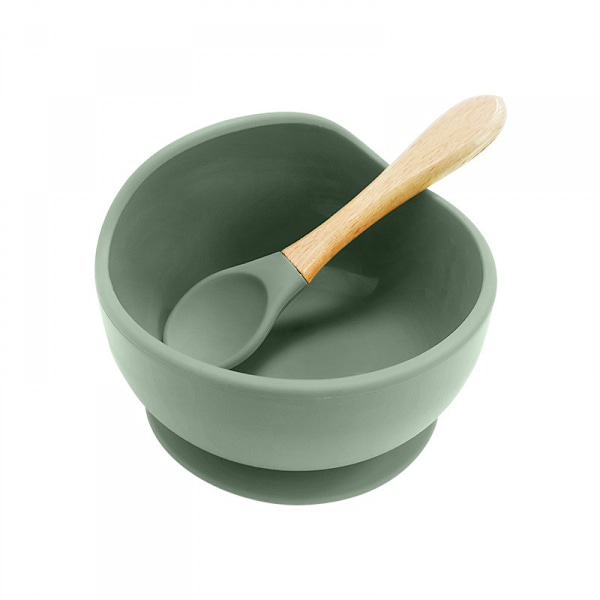 Silikon Gaffel Set Påsk Dekoration 2-delad Morot Form Barn Bestick Set Påsk Dekoration Tårta Gaffel Mättande Serveringsgaffel (Armégrön)