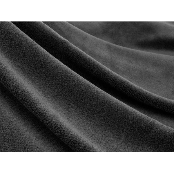 Flanellfilt med ärmar Portabel filt Vintermjuk sofffilt Helkroppsgrått Dark grey