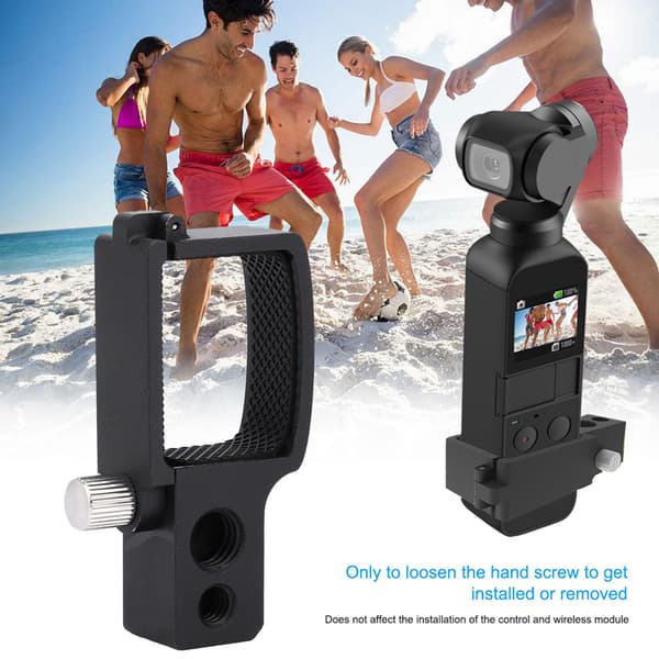 Til DJI Osmo Pocket tilbehørsmonteringsudvidelsesmodul med 1/4&3/8 interface