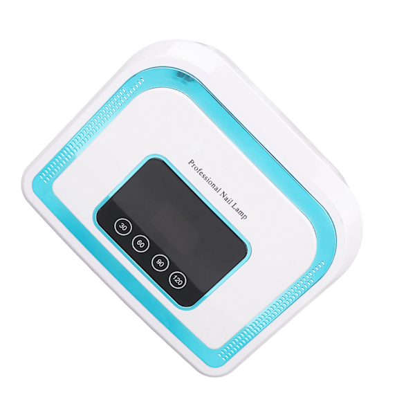 120W UV Gel Neglelampe Hurtig Hærdende 4 Timere LCD Skærm Infrarød Sensor Negle Gel Lys  100‑240V