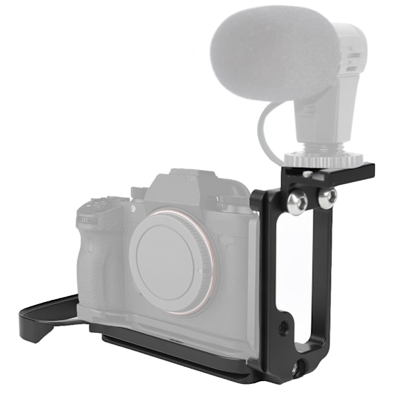 QR L-formad kamera snabbkoppling vertikal grepp blixtsko fäste för Sony A9/A7R3/A7M3 DSLR