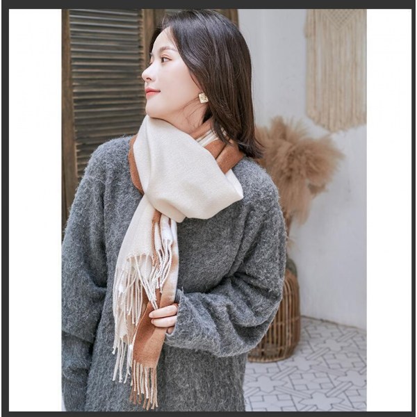 Pashmina-sjalar Damhalsdukar Wraps Aftonklänningar Mjuka Stora Halsdukar för Bröllopsgåvor（Karamell）